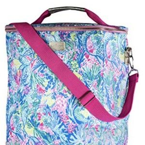 NWT Lilly Pulitzer Insulated Wine Tote